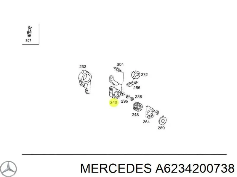 6234200738 Mercedes