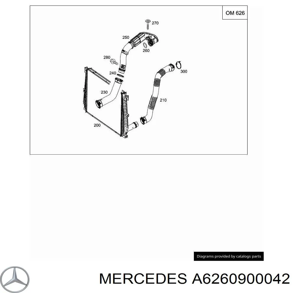 A6260900042 Mercedes