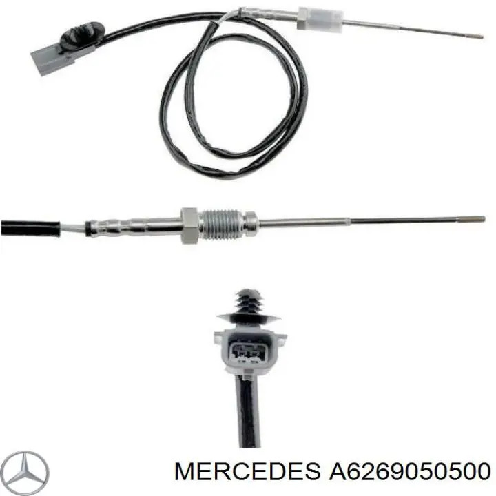 Sensor de temperatura de gases de escape antes del filtro de partículas Mercedes A6269050500 precio, desde 65,63 EUR