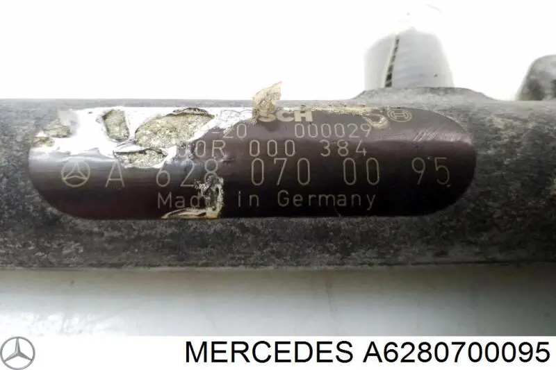 Rampa de combustible derecha Mercedes A6280700095 precio, desde 76,96 EUR