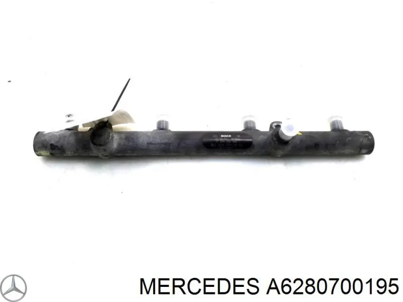 A6280700195 Mercedes Rampa de combustible izquierda
