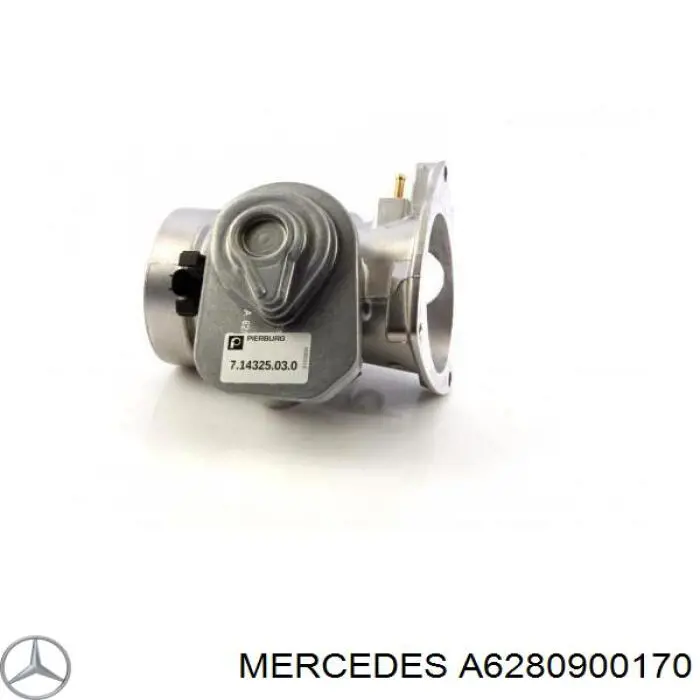 A6280900170 Mercedes cuerpo de mariposa completo