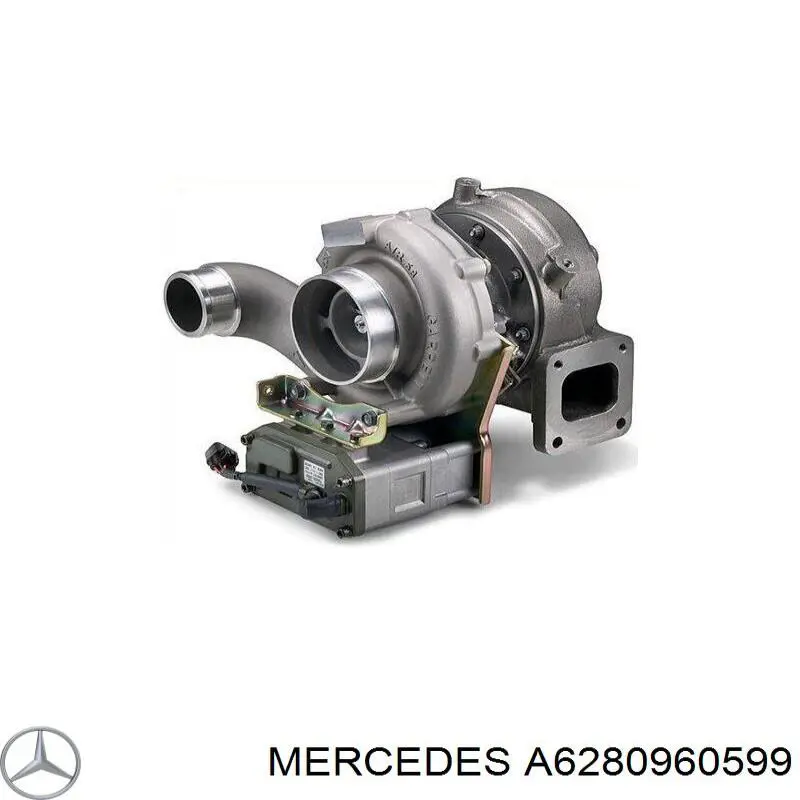 A6280960599 Mercedes turbocompresor