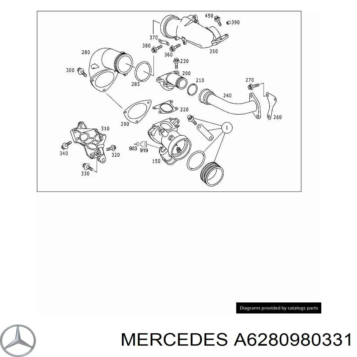  Mercedes A6280980331 precio, desde 35,24 EUR