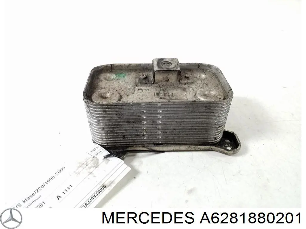 Comprar A6281880201 Mercedes Radiador de aceite