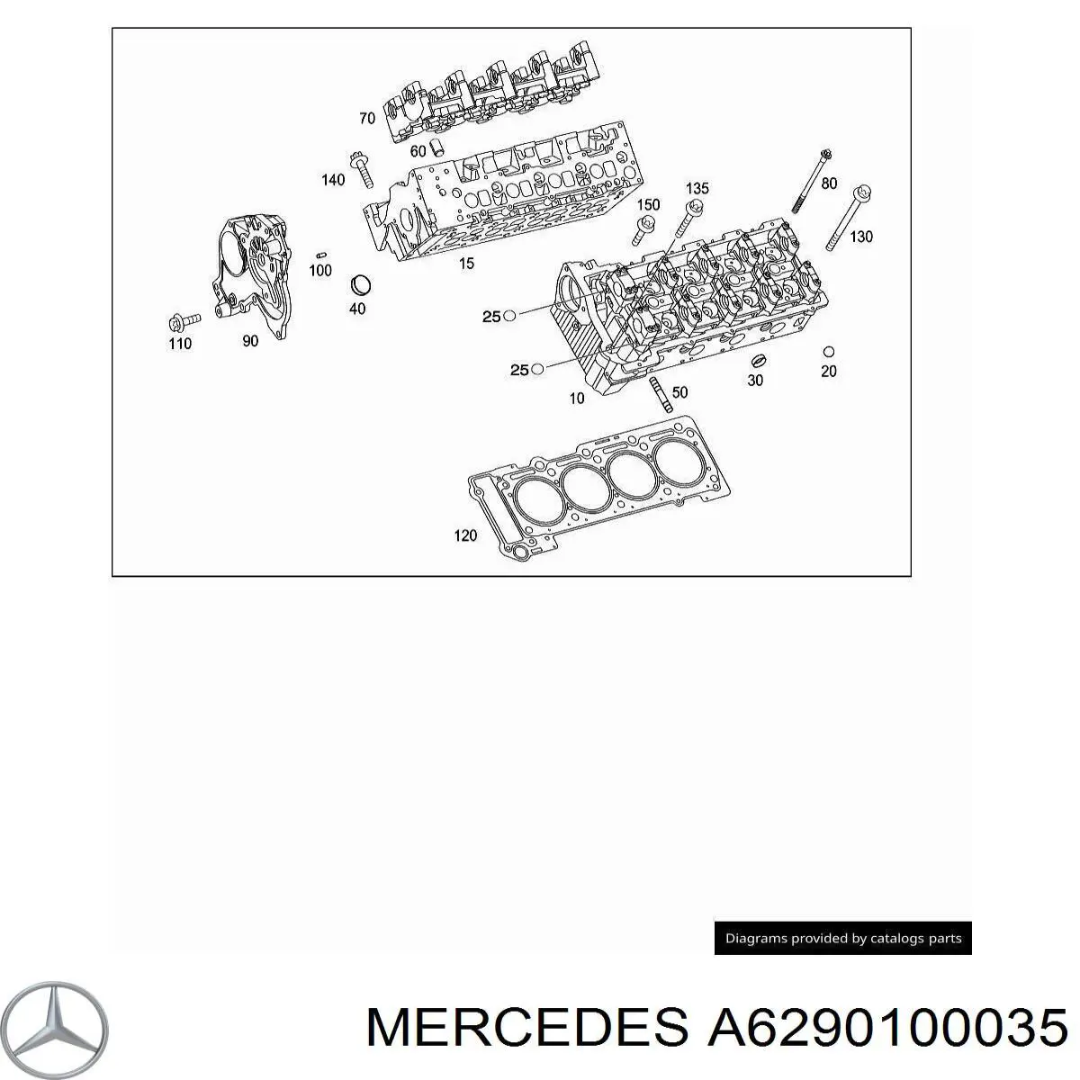 A6290100035 Mercedes 