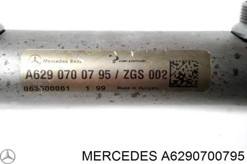 Rampa de combustible izquierda Mercedes A6290700795 precio, desde 69,70 EUR