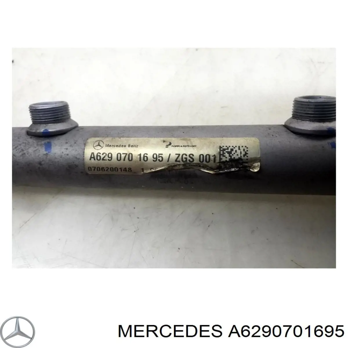 Rampa de combustible derecha Mercedes A6290700095 precio, desde 548,61 EUR