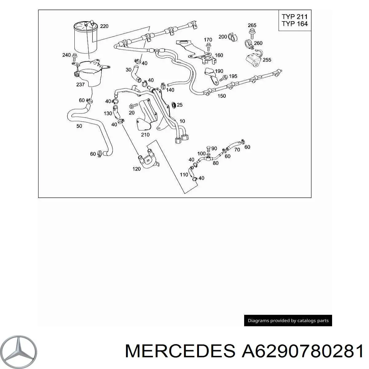 A6290780581 Mercedes 