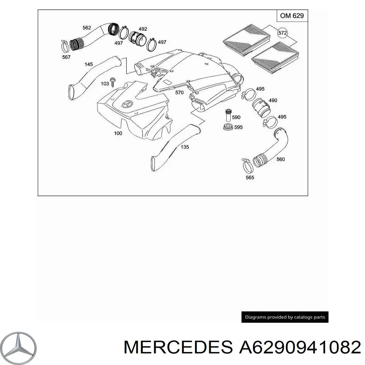 A6290941082 Mercedes