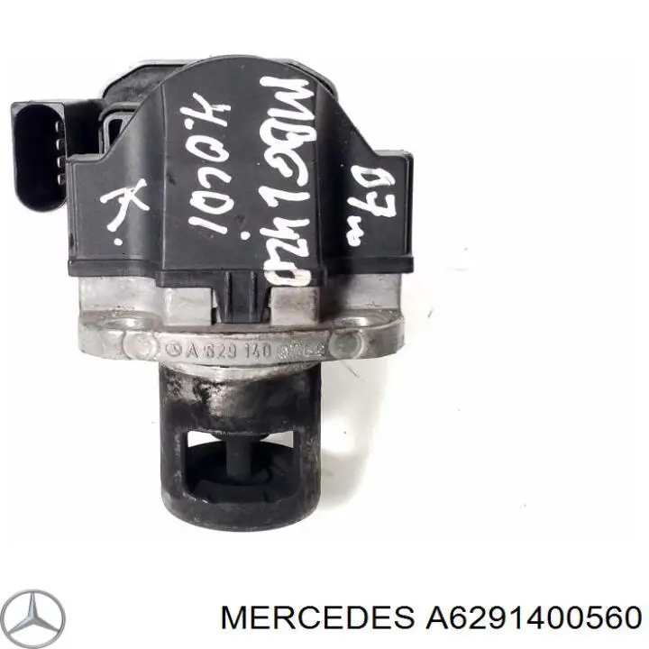 A6291400560 Mercedes válvula egr