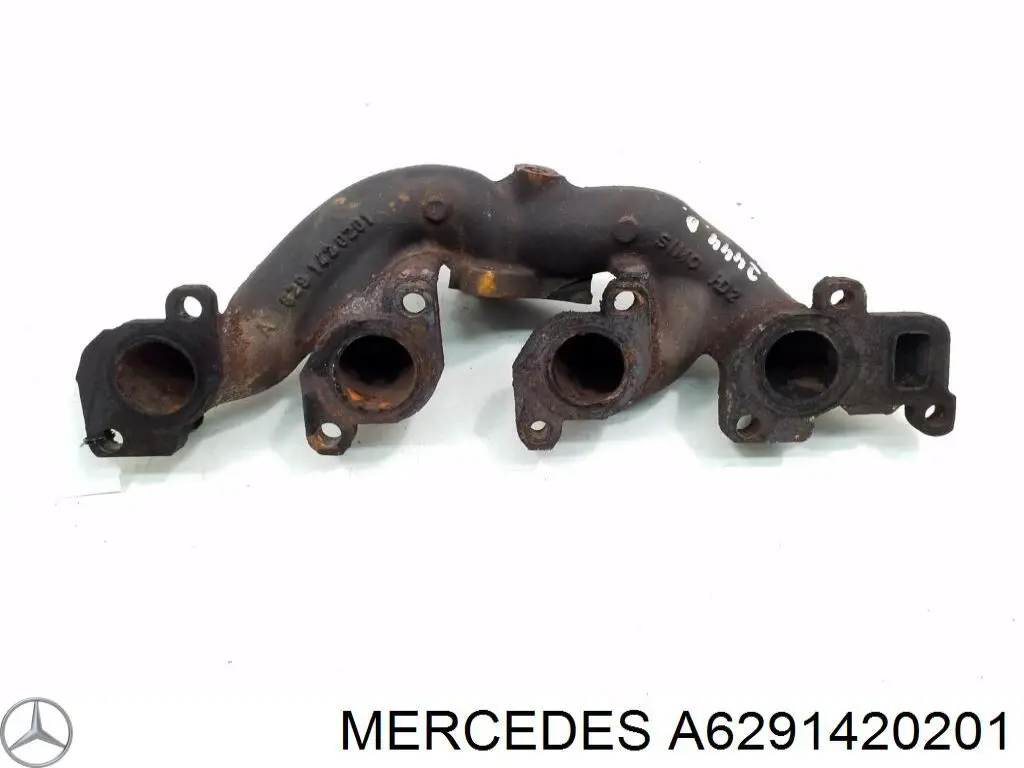 Colector de escape derecho Mercedes A6291420201 precio, desde 82,76 EUR