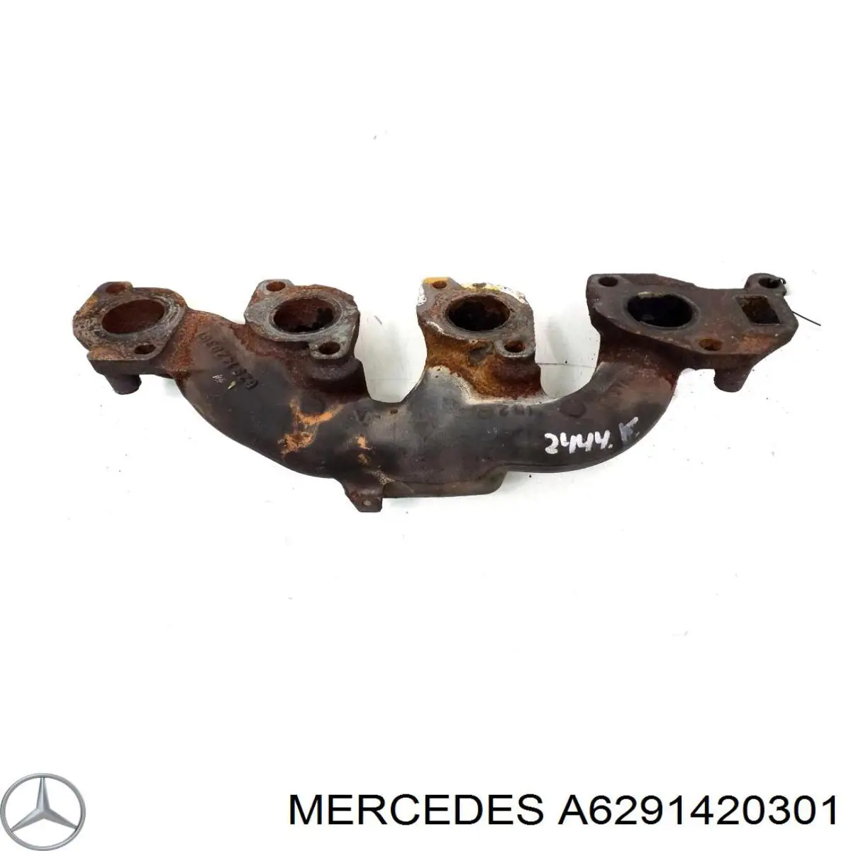 A6291420301 Mercedes Colector de escape izquierdo