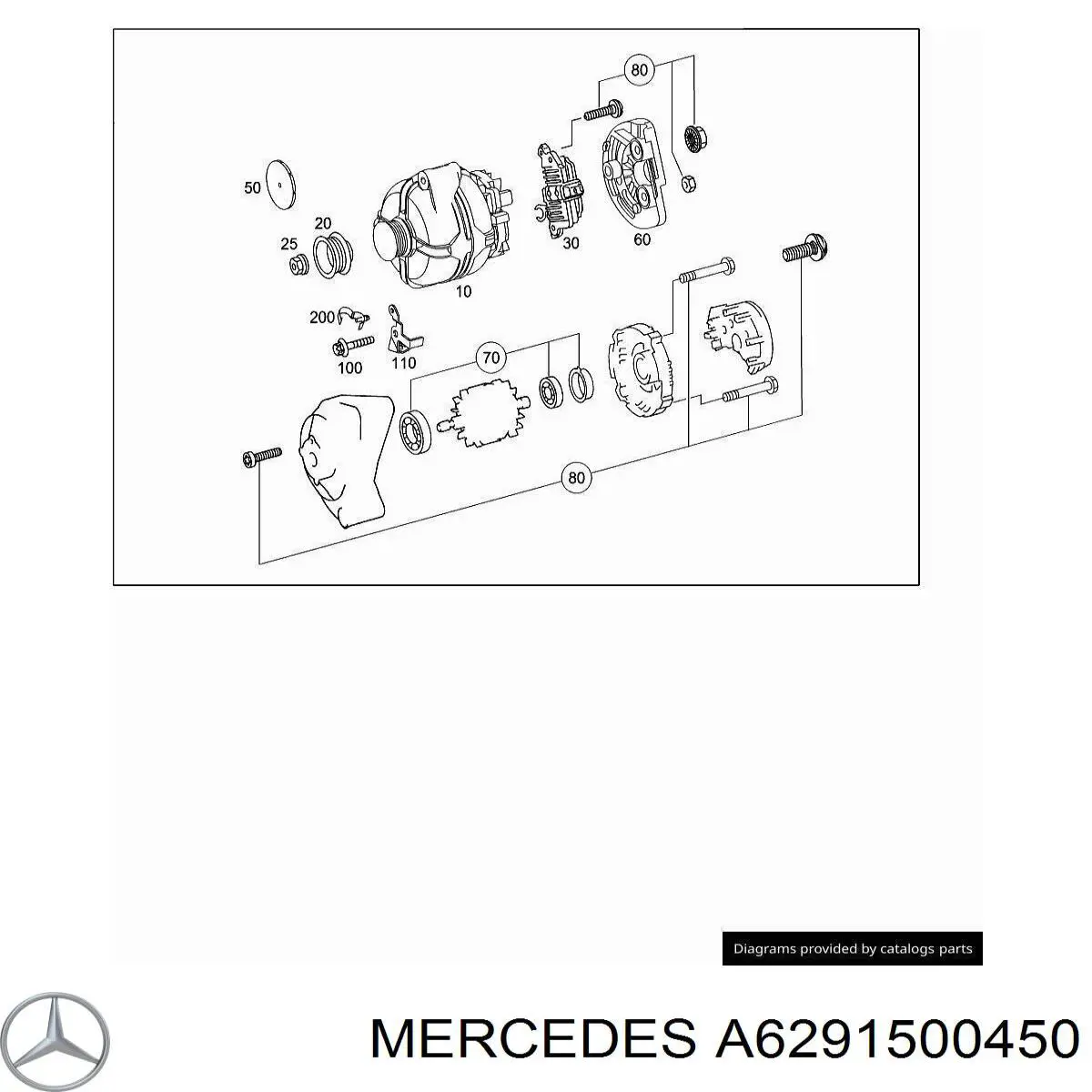 Comprar A6291500450 Mercedes Dynamo