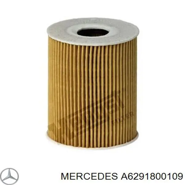 A6291800109 Mercedes filtro de aceite