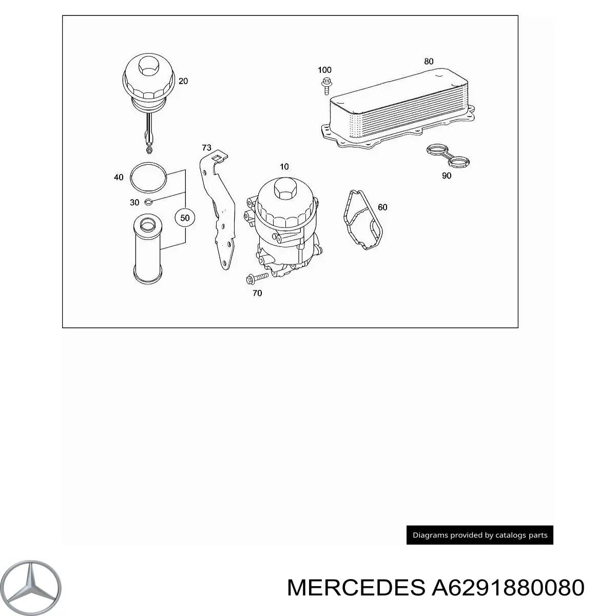  Mercedes A6291880080 precio, desde 14,88 EUR