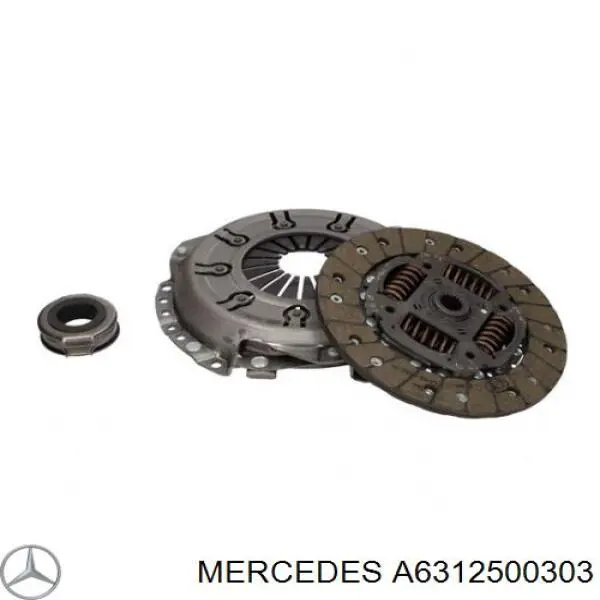 A6312500303 Mercedes disco de embrague