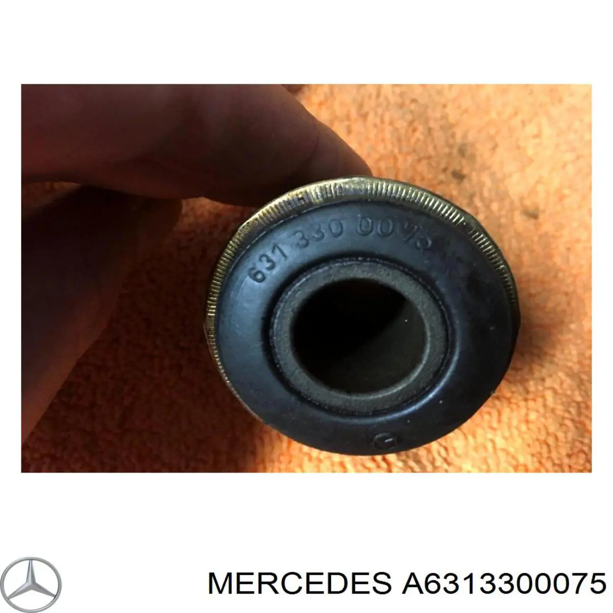 A6313300075 Mercedes silentblock de suspensión delantero inferior
