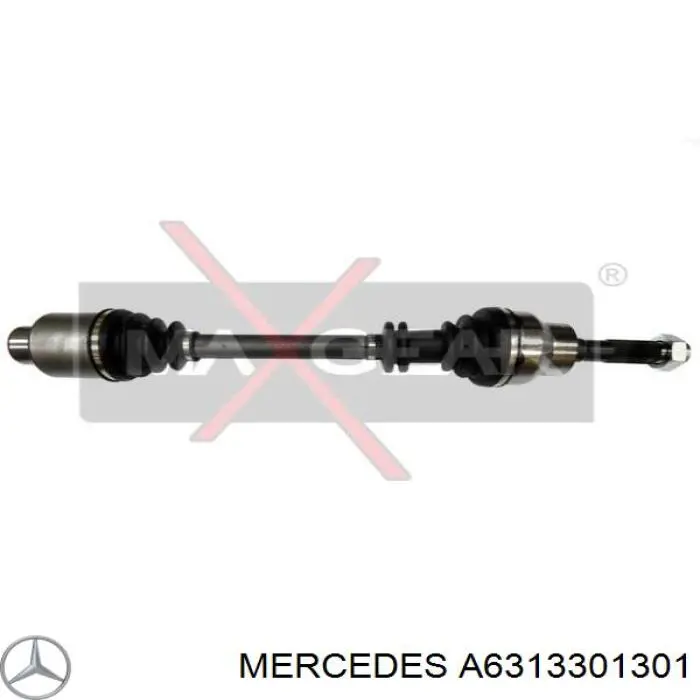 Semieje delantero Mercedes A6313301301 precio, desde 92,93 EUR