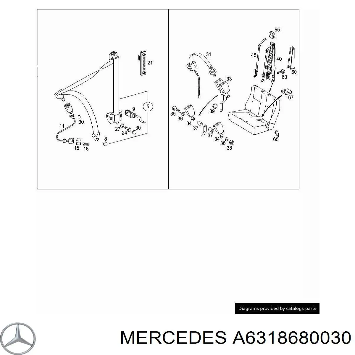 6318680030 Mercedes