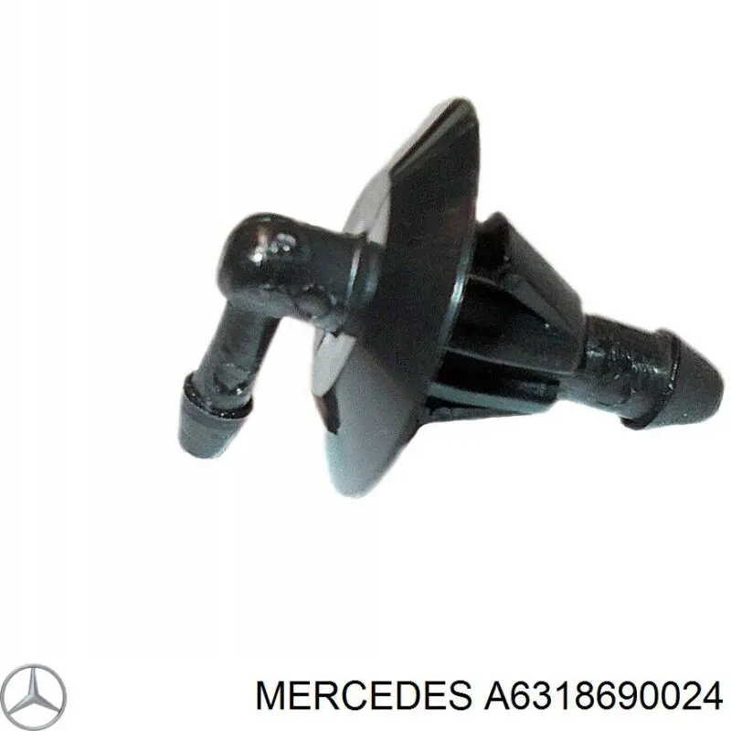 A6318690024 Mercedes t de la sistema de lavado del parabrisas