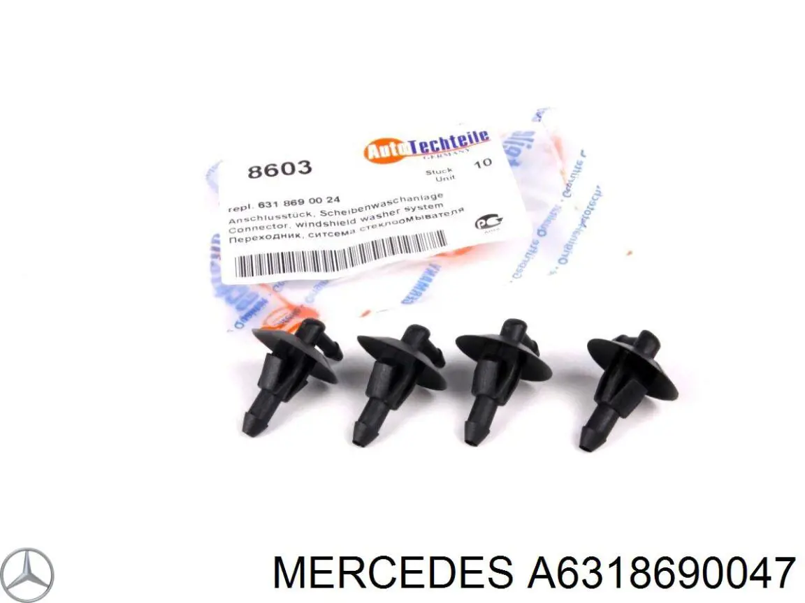  Mercedes A6318690047 precio, desde 14,40 EUR