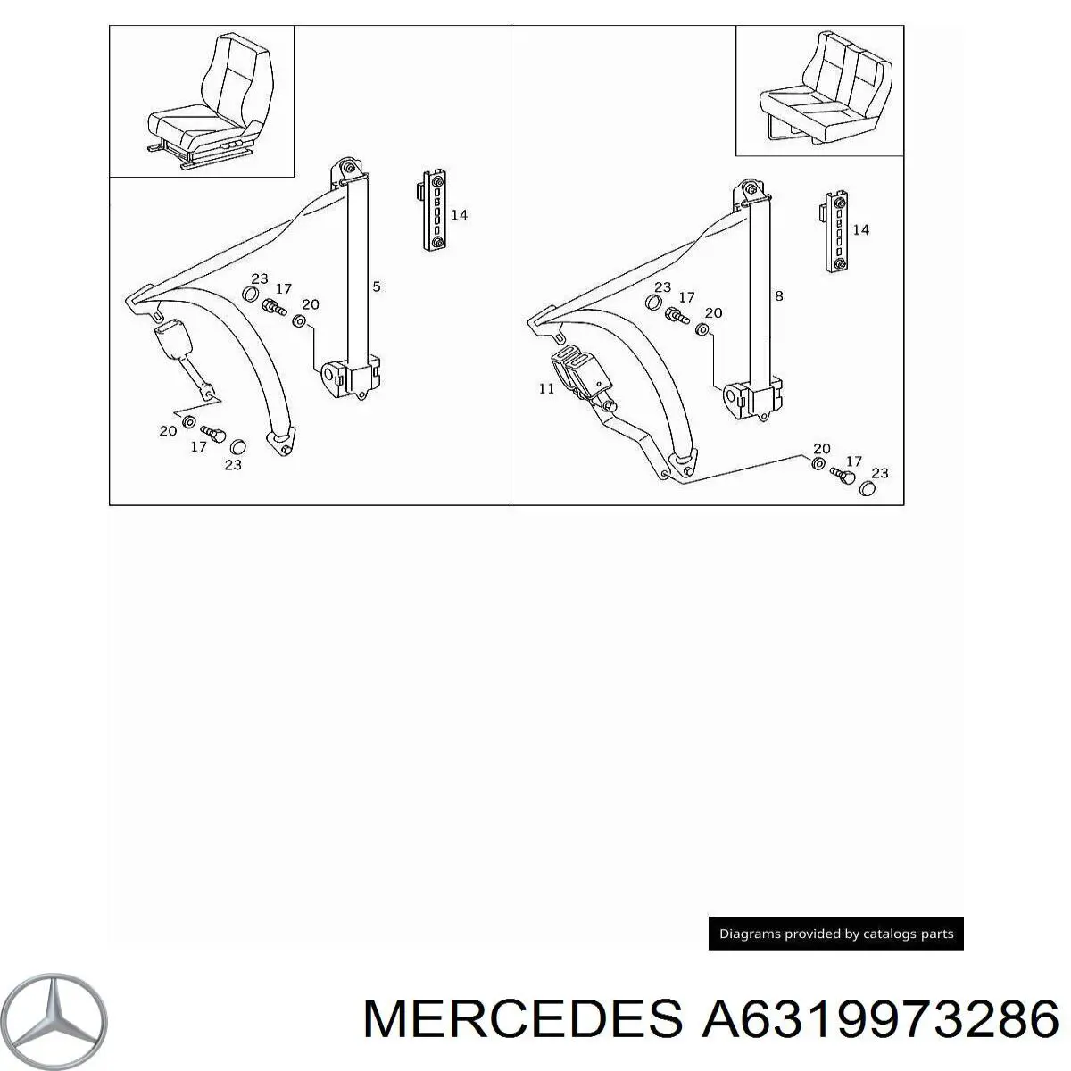 A6319973286 Mercedes