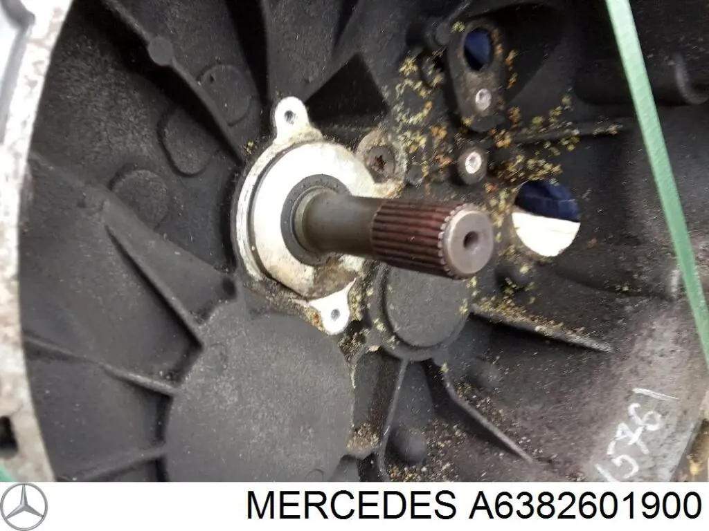 A6382601900 Mercedes caja de cambios mecánica, completa
