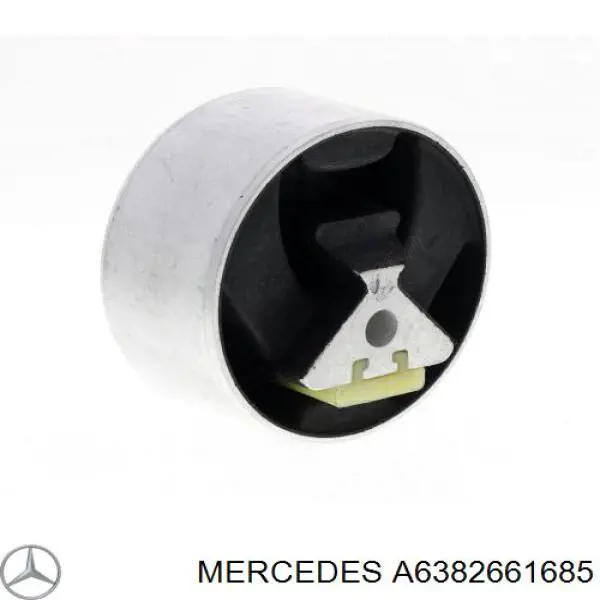 A6382661685 Mercedes soporte, motor, izquierdo, silentblock