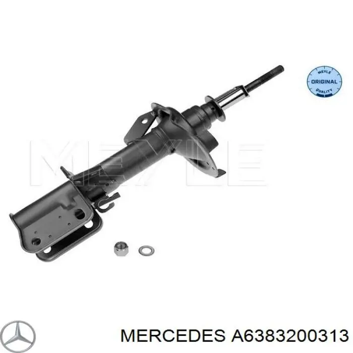 Amortiguadores Mercedes A6383200313 precio, desde 90,91 EUR