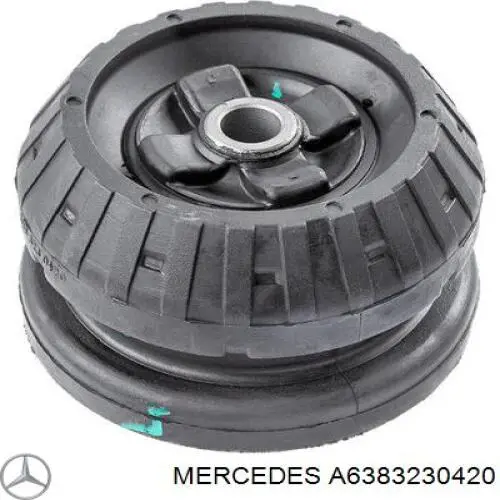 Soporte del amortiguador delantero Mercedes A6383230420 precio, desde 24,85 EUR