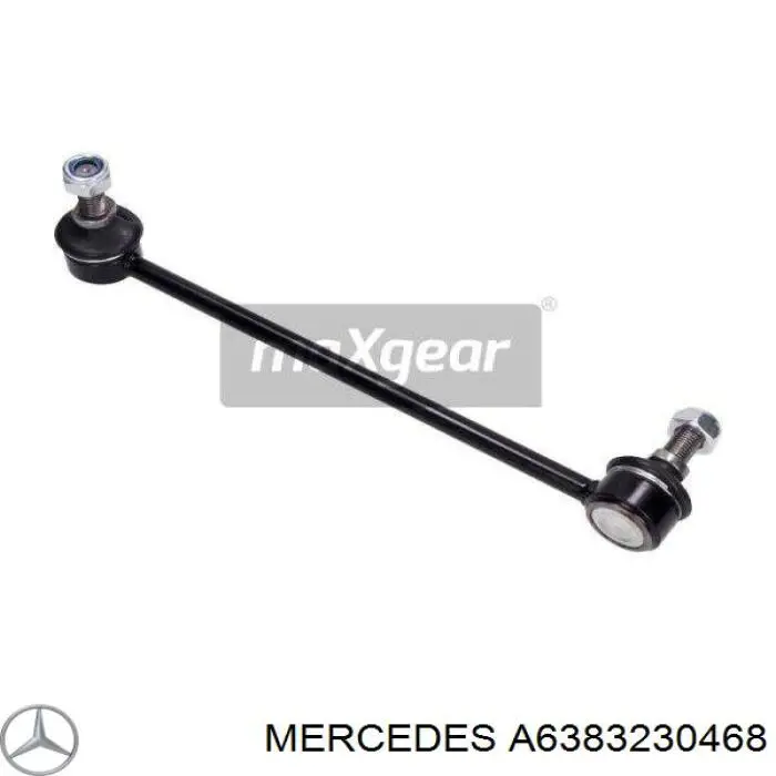 Bieleta estabilizadora delantera izquierda Mercedes A6383230468 precio, desde 12,37 EUR