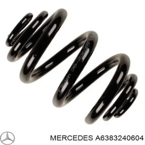 Muelle de suspensión trasero Mercedes A6383240604 precio, desde 48,39 EUR
