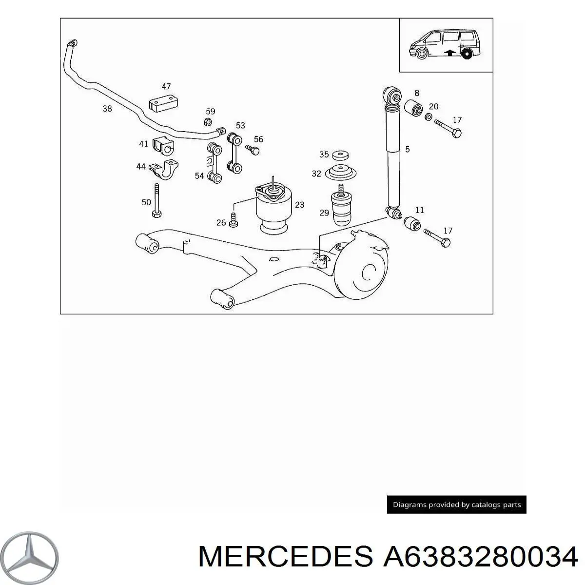 A6383280034 Mercedes 