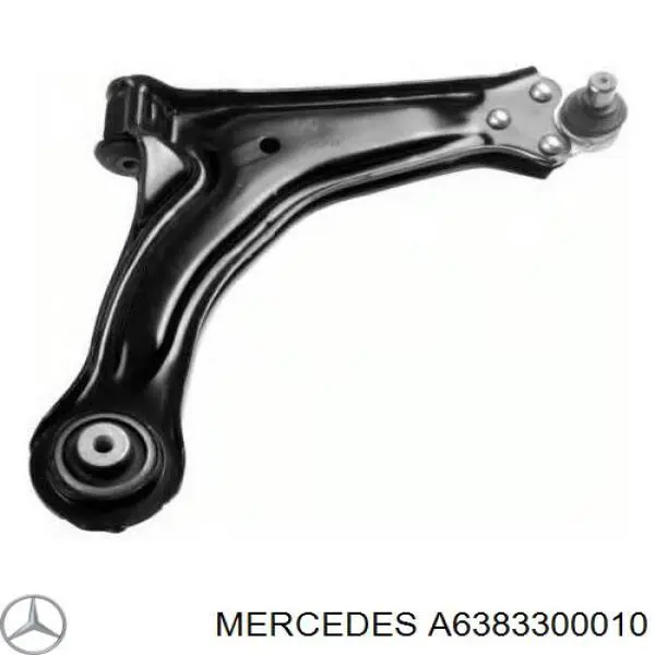 Brazo inferior izquierdo de la suspensión delantera Mercedes A6383300010 precio, desde 72,04 EUR