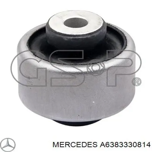 A6383330814 Mercedes silentblock de suspensión delantero inferior