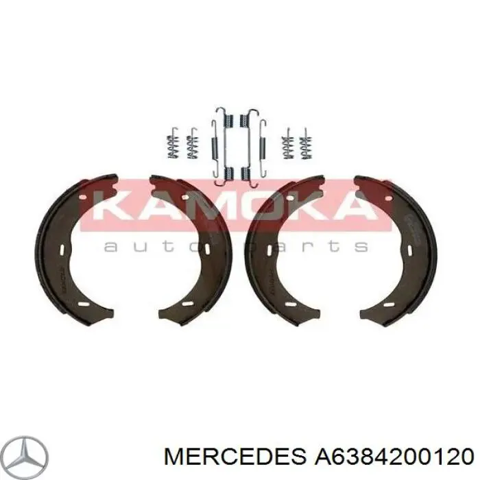 Zapatas de freno de mano Mercedes A6384200120 precio, desde 31,94 EUR