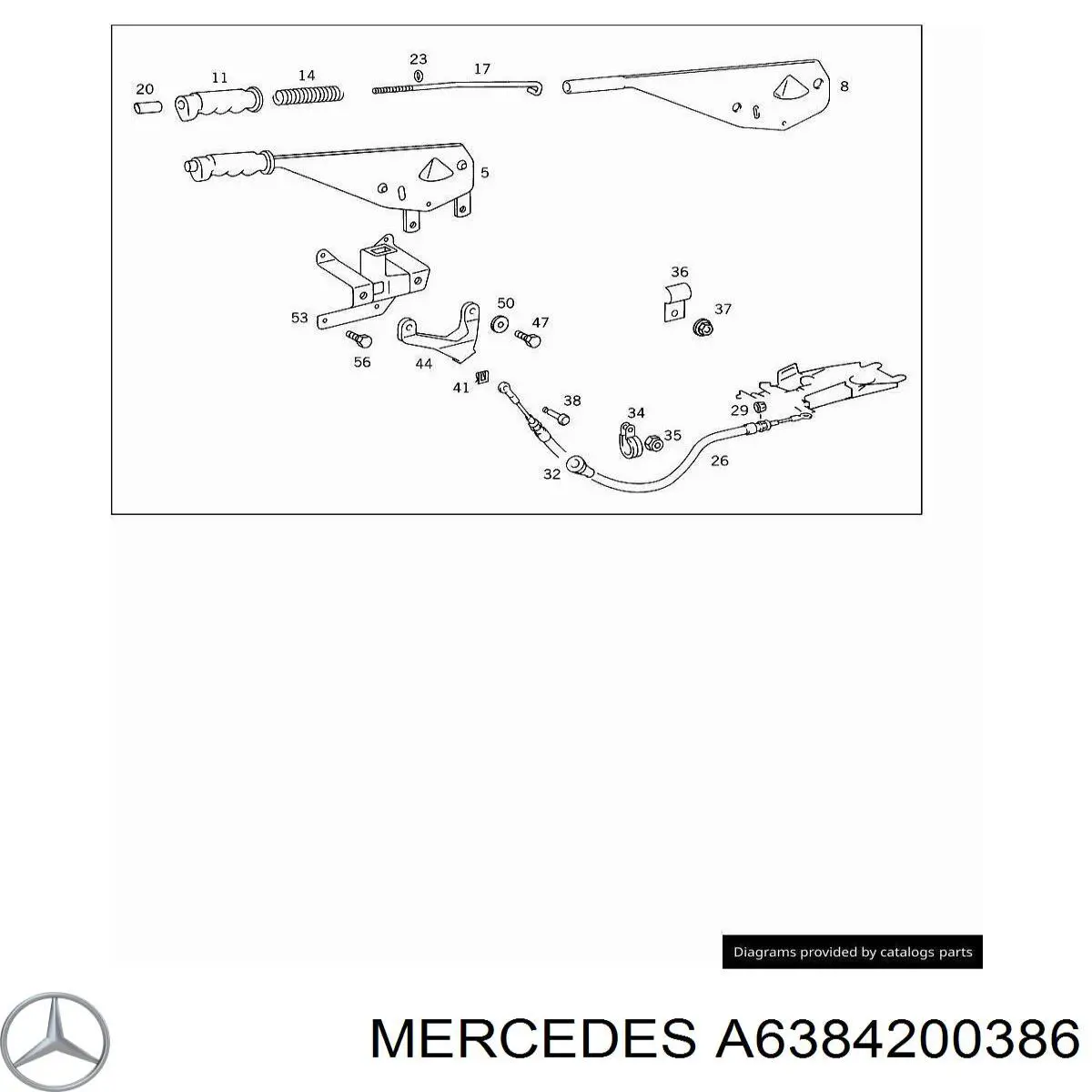 A6384200386 Mercedes 