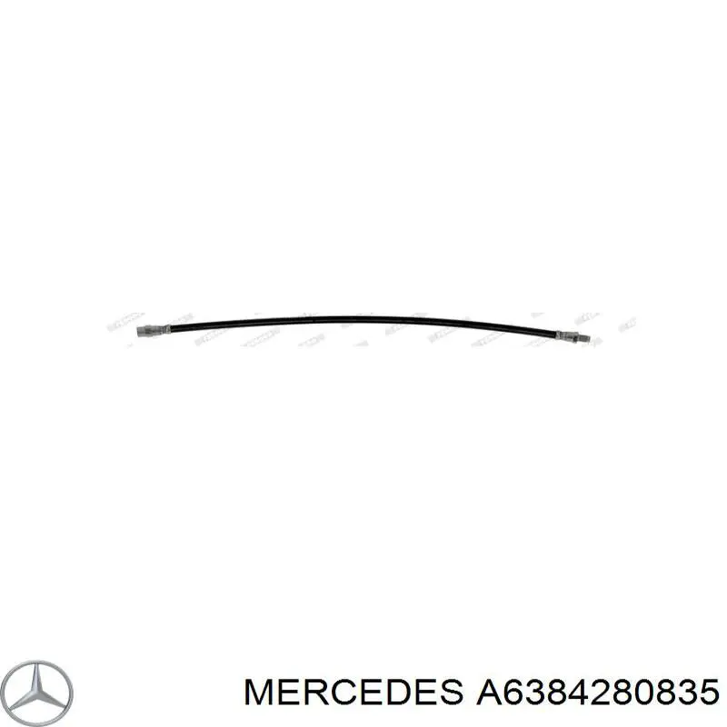 A6384280835 Mercedes latiguillo de freno delantero