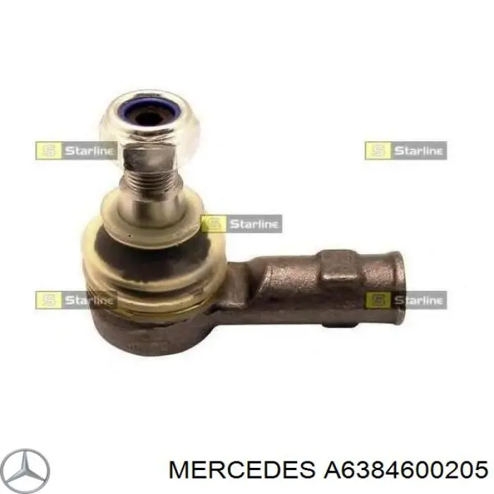 Barra de dirección completa Mercedes A6384600205 precio, desde 31,29 EUR