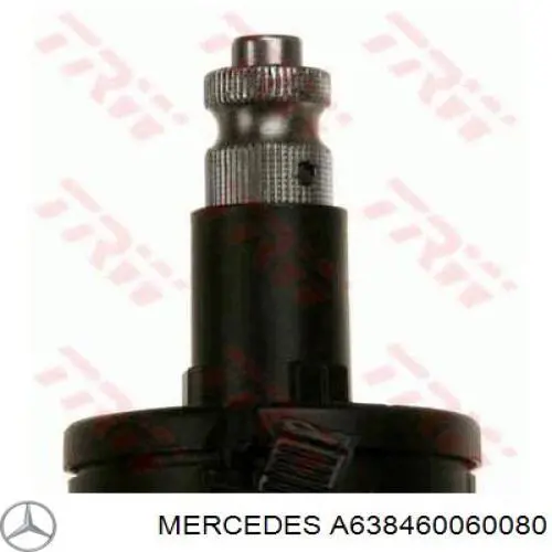 a638460060080 Mercedes cremallera de dirección