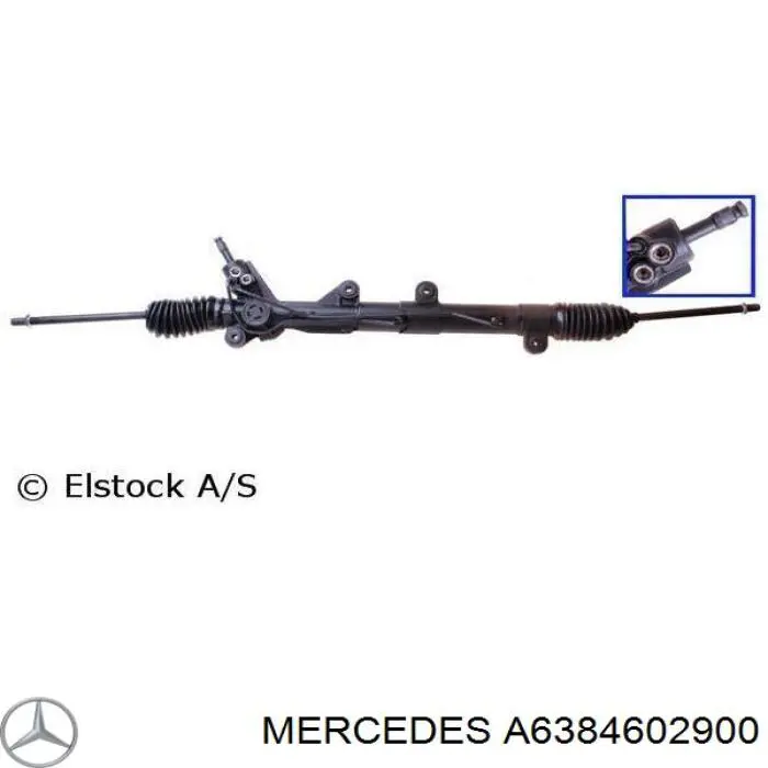 Comprar A6384602900 Mercedes Cremallera