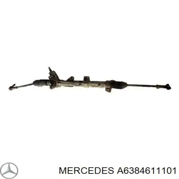 A6384611101 Mercedes cremallera de dirección