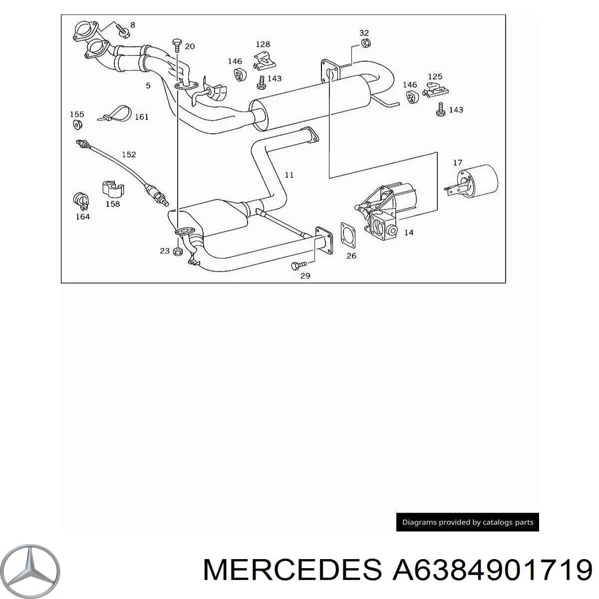 A6384901719 Mercedes 