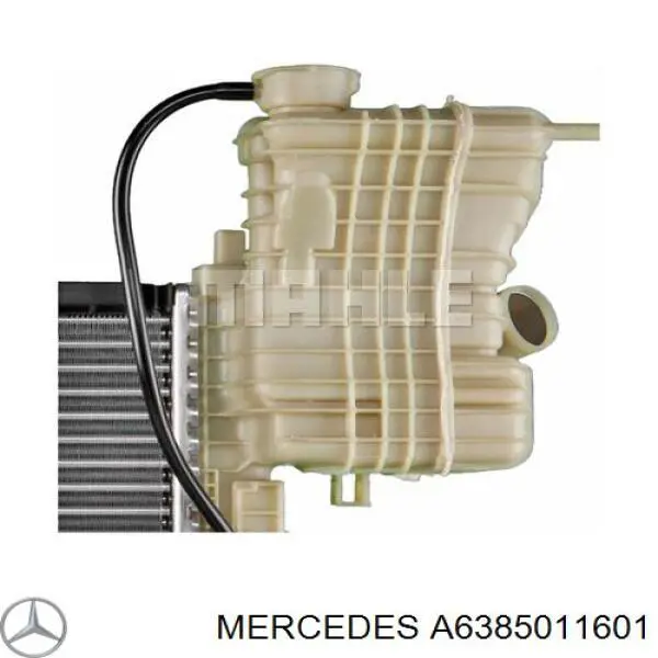 A6385011601 Mercedes radiador