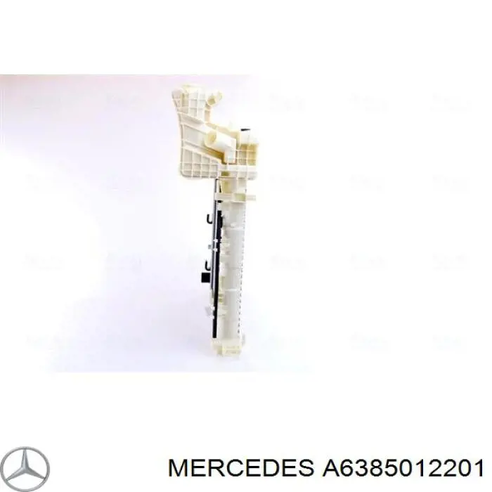 A6385012201 Mercedes radiador refrigeración del motor