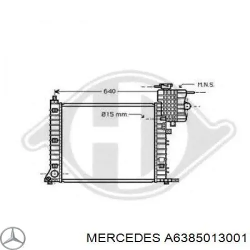 Água radiador Mercedes A6385013001 precio, desde 151,01 EUR