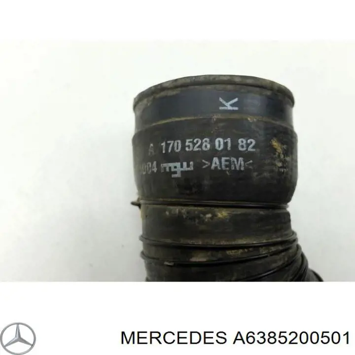 A6385200501 Mercedes Manguera del intercooler