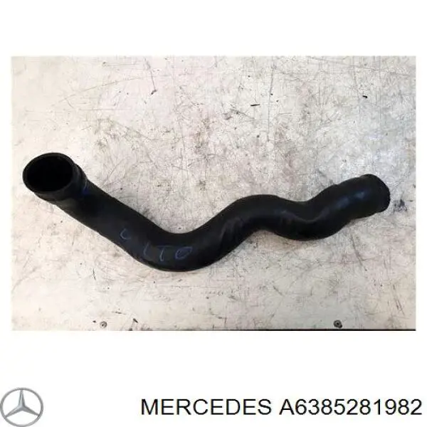 A6385281982 Mercedes tubo intercooler superior