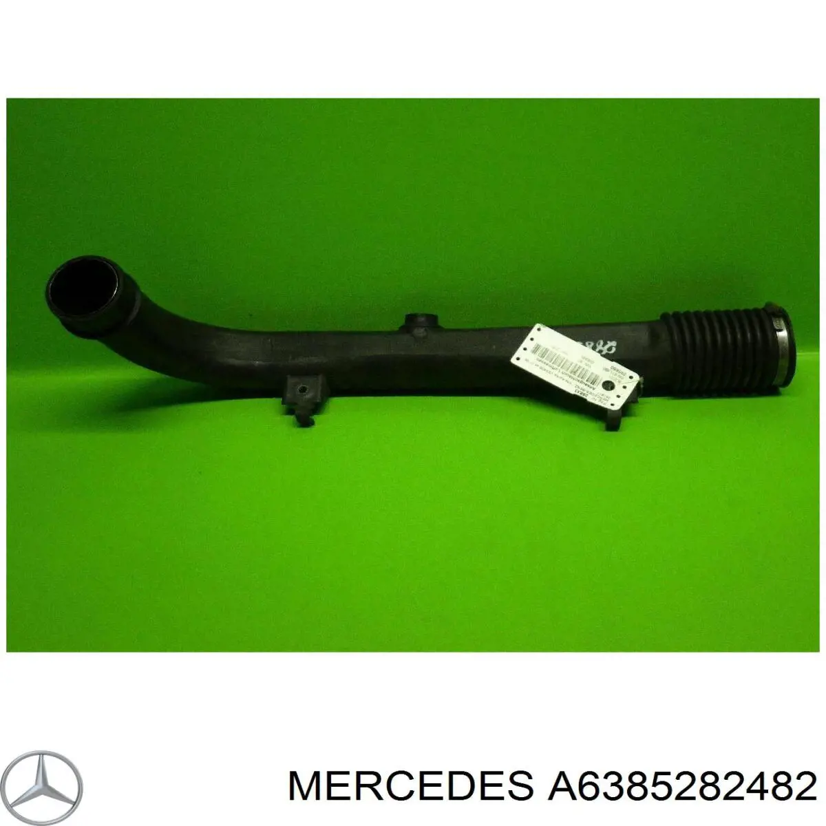 A6385282482 Mercedes tubo flexible de aspiración, salida del filtro de aire